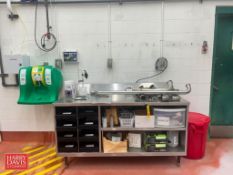 S/S Cabinet: 4’ x 30