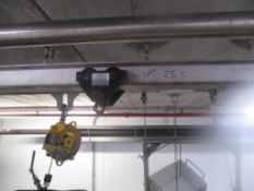 Cable Balance with S/S Travel Trolley and 8' S/S I-Beam with Trolley - Rigging Fee: $100