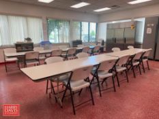 (6) Collapsible Tables: 8’ x 30