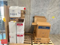 (3+) Cases: Uline Stretch Wrap, Insulated Shipping Kits, Chrome Wire Shelving, (6) 5 Gallon Chemical