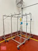 Portable S/S Racks: 6’ x 65