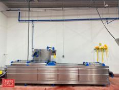 Repak Thermoformer, Model: RE20, S/N: 2050180 with S/S Trim Bin, Omron Touch Screen HMI, Omron F7