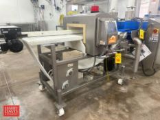 Eriez EZ Tec Portable S/S Metal Detector, Model: DSP, S/N: 159693 with Aperture: 14