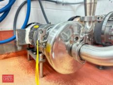 Centrifugal Pump, Model: C216MD with Baldor 2 HP 1,750 RPM Motor: Mounted on S/S Base