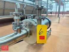 Ampco Centrifugal Pump, Model: C218MD18T-E with Sterling S/S Clad 5 HP 1,760 RPM Motor: Mounted on