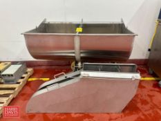 Rotating S/S U-Shaped Trough with S/S Shields - Rigging Fee: $50