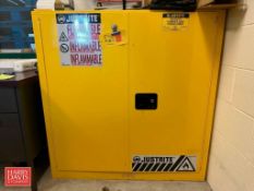 Justrite Flammable Liquid Storage Cabinet: 44