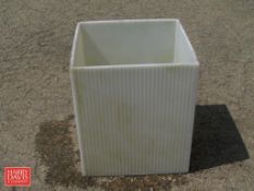 Plastic Cheese Forms, Rectangular: 12