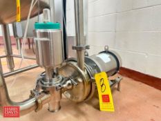 Alfa Laval Centrifugal Pump, Model: 9634055625, S/N: 855494 with Sterling S/S Clad 5 HP 3,500 RPM Mo