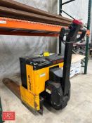 Big Joe 4,500 LB Capacity Walk-Behind Electric Pallet Jack, Model: PTE45, S/N: 382827 with 24 Valves