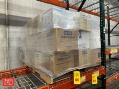 (44) Cases: Nitrile Gloves, (2) Cases: Disposable Lab Coats, (2) Cases Polyethylene Sleeves and (3)