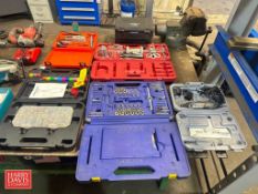 Assorted Tools, Including: Tap & Die Kit, Dremel Set and Rivet Set - Rigging Fee: $75