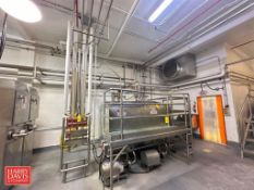 840’+ S/S Piping, Fittings, Clamps, Hangers and (2) Flowverter Stations - Rigging Fee: $1500