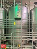 DCI 2,000 Gallon Jacketed Dome-Top S/S Processor, S/N: JS4808A with Vertical Wide Sweep Agitation,
