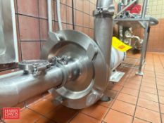 Ampco Centrifugal Pump, Model: LCV550-325-21, S/N: CC-67904-2-1 with Baldor 10 HP 1,770 RPM Motor: