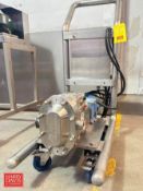 Ampco All S/S Positive Displacement Pump, Model: ZP3-030, S/N: 2279617-10-3 with Baldor S/S Clad 1.5