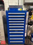 Fastenal 11-Drawer Cabinet with S/S Hardware, Including: Bolts, Nuts, Washers, Wire Nuts and Coaxial