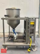 2019 Gram Portable Pump Unit, S/N: 844081020 with 15 Gallon Cone-Bottom S/S Tank, Positive