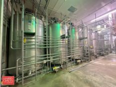 2,900'+ S/S Piping, Fittings, Clamps, Hangers and Flowverter Station with Jumpers