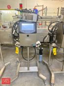 Videojet Inkjet Coder, Model: 1580, S/N: 23108017C54ZH with Ink Spray Head, Model: 2351: Mounted