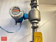 Endress+Hauser S/S Mag Flow Meter, Model: Promag H, S/N: D311EF19000 - Rigging Fee: $100
