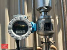 Endress+Hauser S/S Mag Flow Meter, Model: PROMAG H, S/N: D311FZ19000 - Rigging Fee: $100