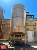 4,000 Gallon S/S Water Storage Tank with Inline Filter - Rigging Fee: $2750