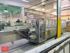 Ultra Packaging Case Erector, Model: 15HBC, S/N: 1385 with Beckert Vacuum Pump, Nordson ProBlue 7