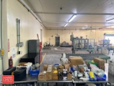 Assorted Parts, Including: Ballast Kits, Cooler Pump, Metal Brushes, SKF Bearings, Teflon Strips,