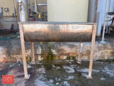 2-Basin S/S Sink: 6’ x 2’, S/S Wall-Mounted Cabinet and Neptune Chemical Sample Cooler - Rigging