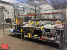 S/S Tables: 6’ x 30 - Rigging Fee: $50