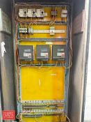 (3) AC Tech MC Series 5 HP Variable-Frequency Drives, Contactors, Relays, Siemens TD200 HMI and S/