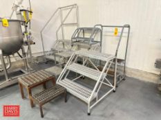 Assorted Stairs, Including: Portable - Rigging Fee: $150