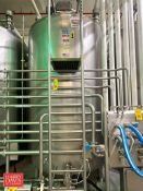 DCI 2,000 Gallon Jacketed Dome-Top S/S Processor, S/N: JS4808C with Vertical Wide Sweep Agitation,