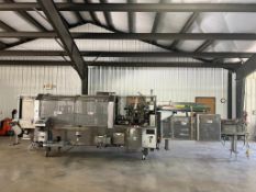 Adco Carton Sealer, Model: 12WA-150-WD, S/N: 5146KG with Vacuum Pump, Allen-Bradley PanelView Plus