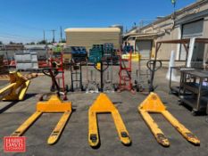 Pallet Jacks - Rigging Fee: $60
