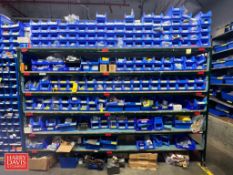 Assorted Parts, Including: Relays, Capacitors, Circuit Breakers, Magnetic Sensors, Mounting