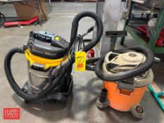 Shop Vacs - Rigging Fee: $25