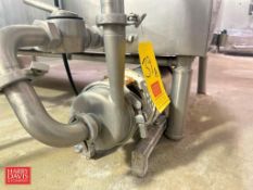 Centrifugal Pump with Baldor S/S Clad 5 HP 3,400 RPM Motor: Mounted on S/S Base - Rigging Fee: $100