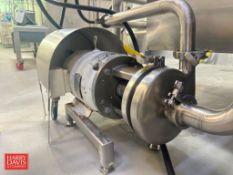 Ampco Centrifugal Pump, Model: AC216QD2IT-S, S/N: CC-29198-1-3 with Baldor S/S 7.5 HP 3,520 RPM