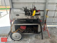 Rigid Portable Pipe Threading Machine, Model: 535 with Pipe Stand - Rigging Fee: $75