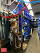 Equipment/Parts Racks: (4) 114