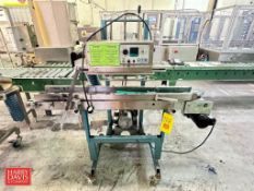 APM Portable S/S Induction Sealer with Blower and Belt Conveyor - Rigging Fee: $100