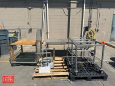 S/S Tables: 5’ x 30” and Assorted S/S Racks, Including: Portable - Rigging Fee: $100