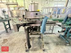 APM Portable S/S Induction Sealer with Blower and Belt Conveyor - Rigging Fee: $100