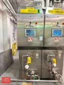 Waukesha Cherry-Burrell S/S Continuous Ice Cream Freezer, Model: WS208GA with Pump, Touch Screen HMI