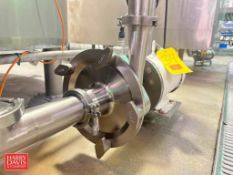 Ampco Centrifugal Pump, Model: LCR40-180TC, S/N: 2056383-5-1 with Baldor 5 HP 1,750 RPM Motor: