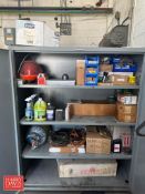 Assorted Gauges, Sensors, Air Hose, Caulking and Guns, Lubricant Filters Printer Labels S/S