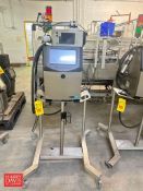 Videojet Inkjet Coder, Model: 1580, S/N: 23101013654ZH with Ink Spray Head, Model: 2351: Mounted