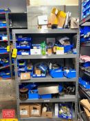 Assorted Parts, Including: Motor and Pump Parts, PanelView Plus Touch Screen HMI, Cabling, Shaft